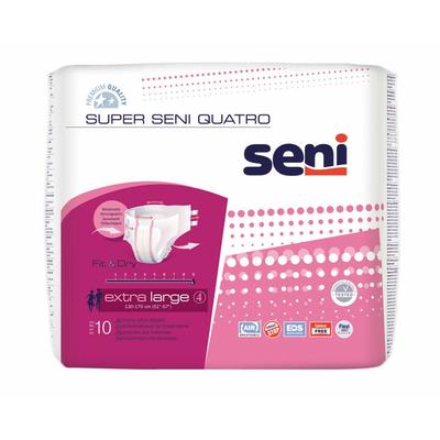 Seni Super Quatro Inkontinenzslip XL 10 St Windeln