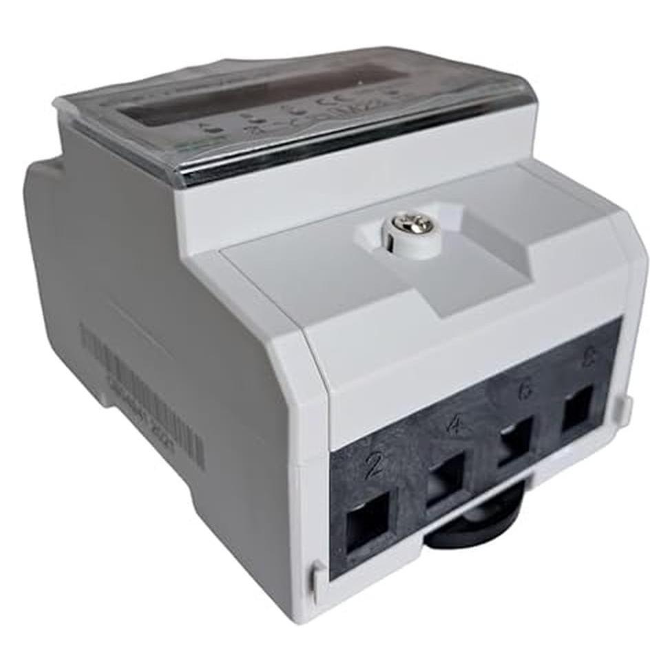 F&R Stromzähler 3-phasig MID 63A 230/400V kompatibel mit LCD-Display LE-02D (LE-02D)