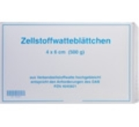 FESMED Verbandmittel GmbH ZELLWA Blättchen hochgebl. 4x6 cm 500 g 04045821