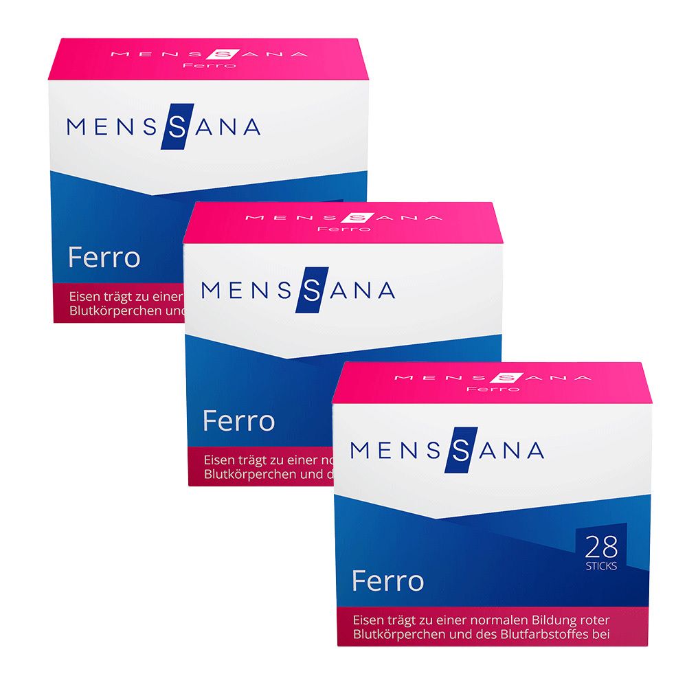 Ferro Menssana 3er-Pack 3x28 g Puder