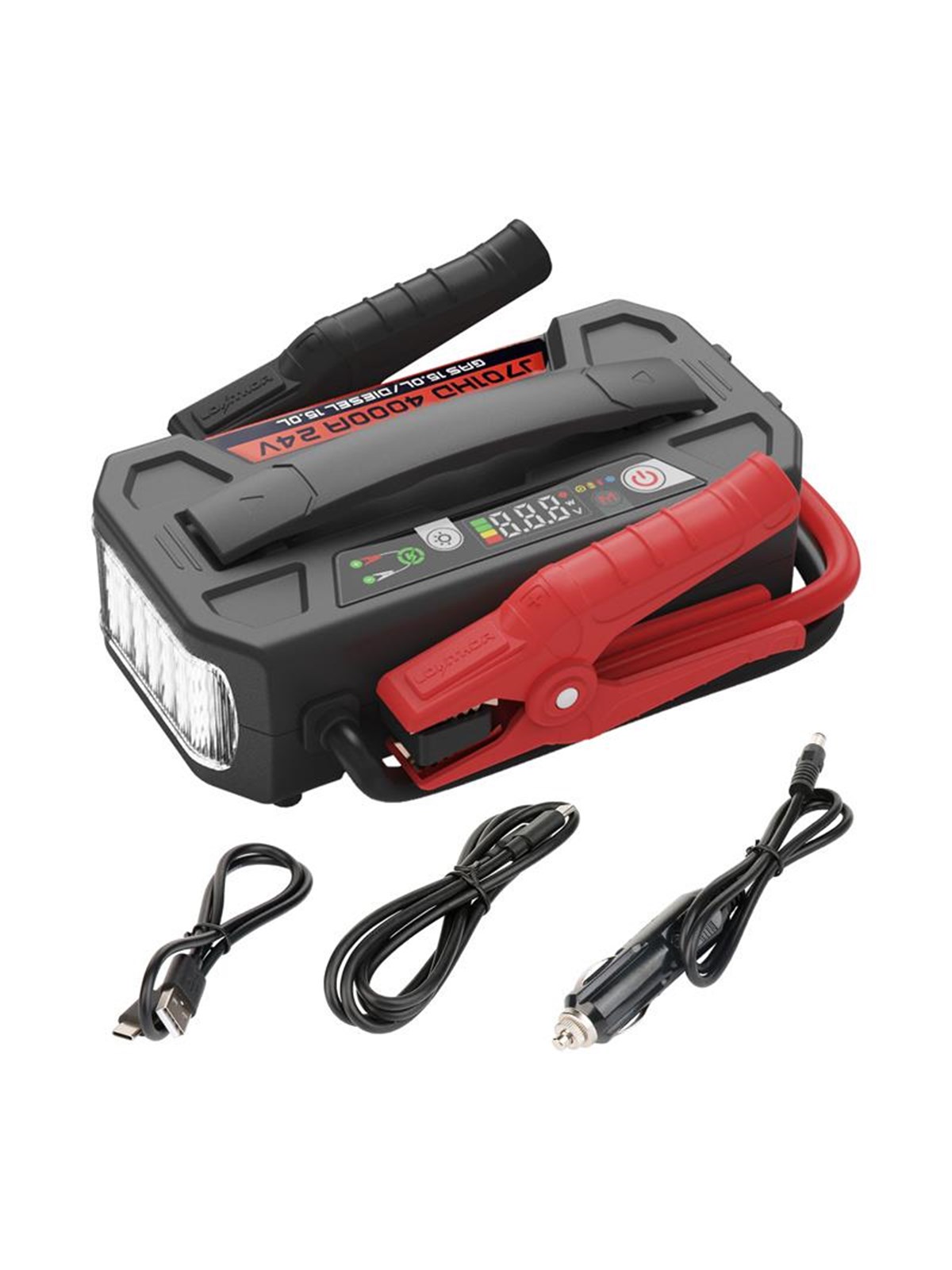 Lokithor LOKITHOR J701HD Starthilfe, 207,2Wh, 4,000 A