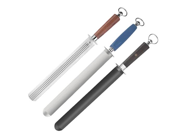 Tige professionnelle d'affûtage de couteaux en tungstène, en acier, pour couteaux de cuisine de Chef, outil d'affûtage de lames Durable et Durable