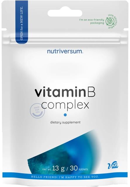 Nutriversum Vitamin B Complex 30 Caps