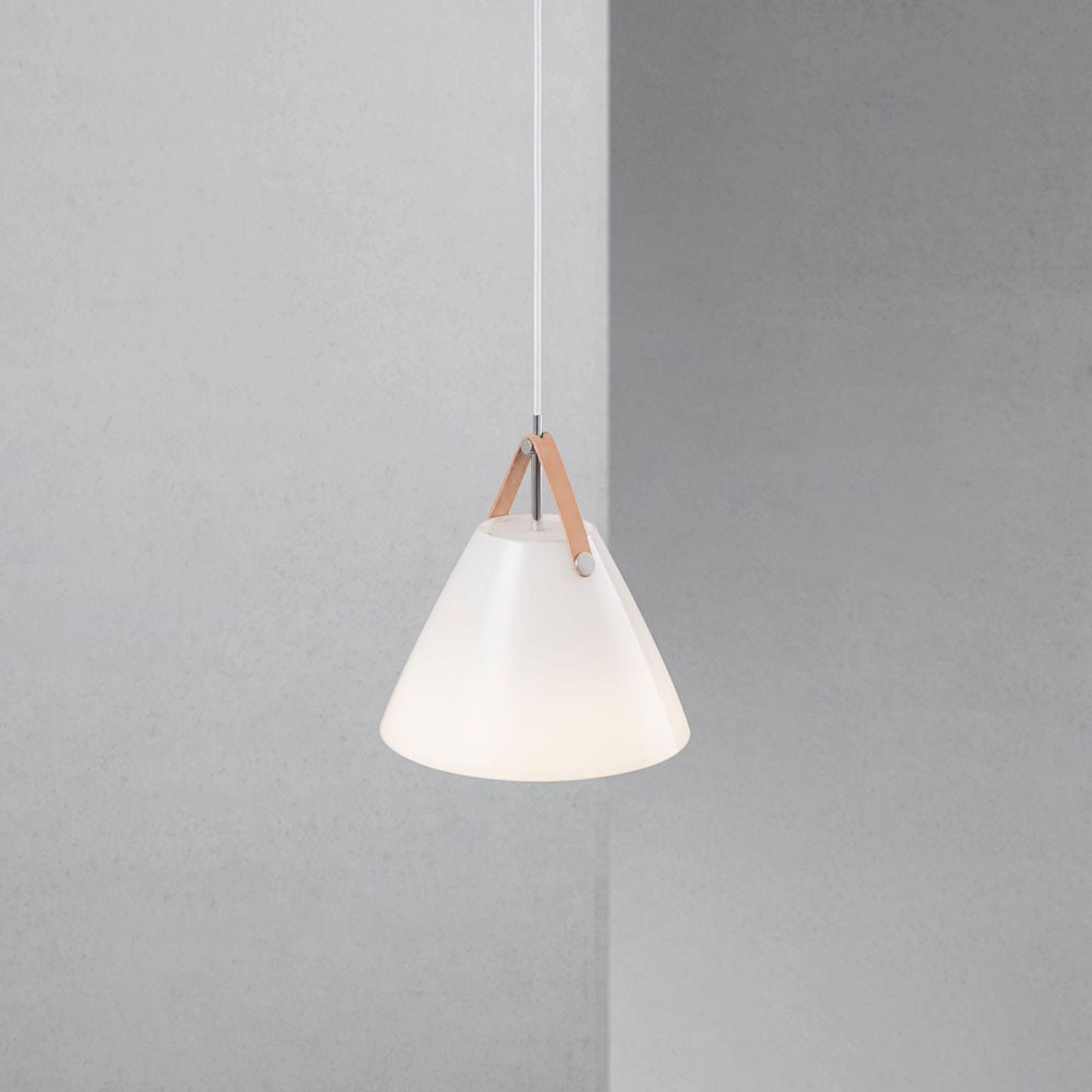 Nordlux Strap 27 Hanglamp, wit, rond