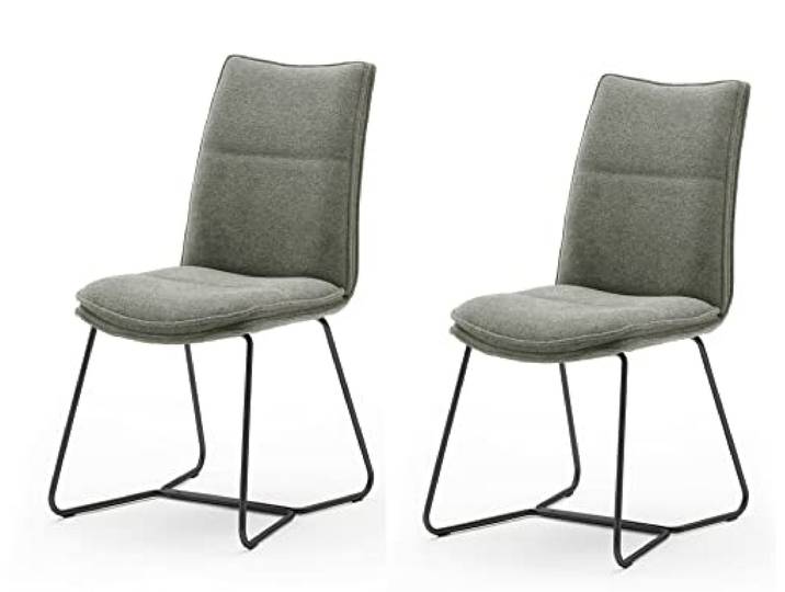 Robas Lund Hampton Esszimmerstühle Set, Olive, 48x94x65