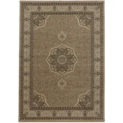 TEPPICH Kurzflor GEISLER in Beige, orientalisch, 200 x 290 cm