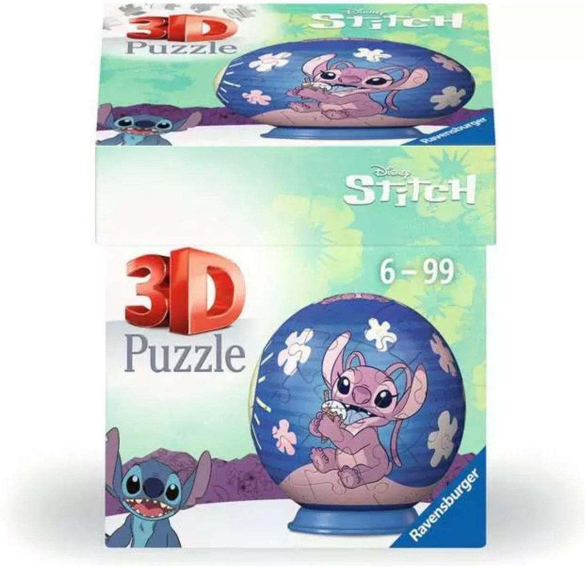 Ravensburger 3D Puzzel Disney Stitch Design 2 - 54 stukjes