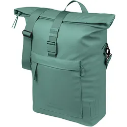 Schultertasche BROOKLYN 17 Liter, Basil, MIK Hooks, silbergrün, Basil, 18542