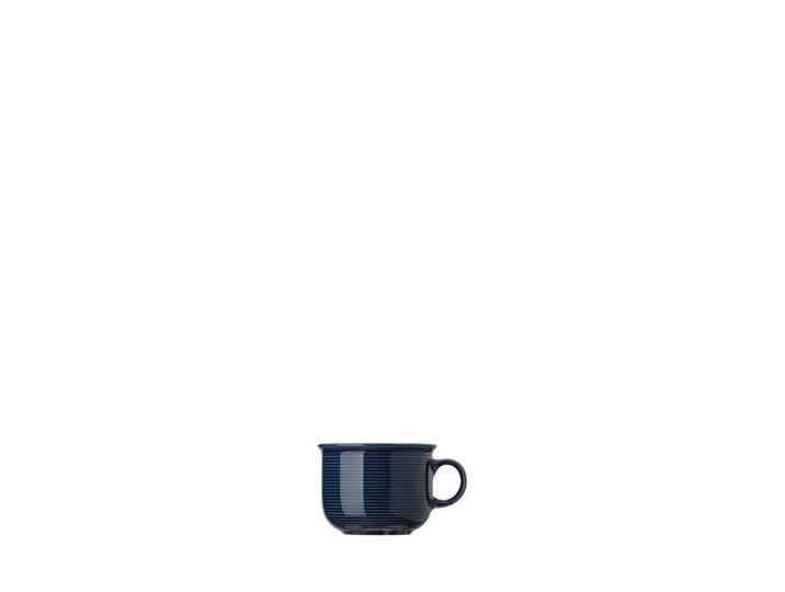 Tasse THOMAS PORZELLAN Trend Colour Deep , blau (tiefblau), H:6,2cm Ø:6,8cm, Porzellan, Trinkgefässe, Tasse