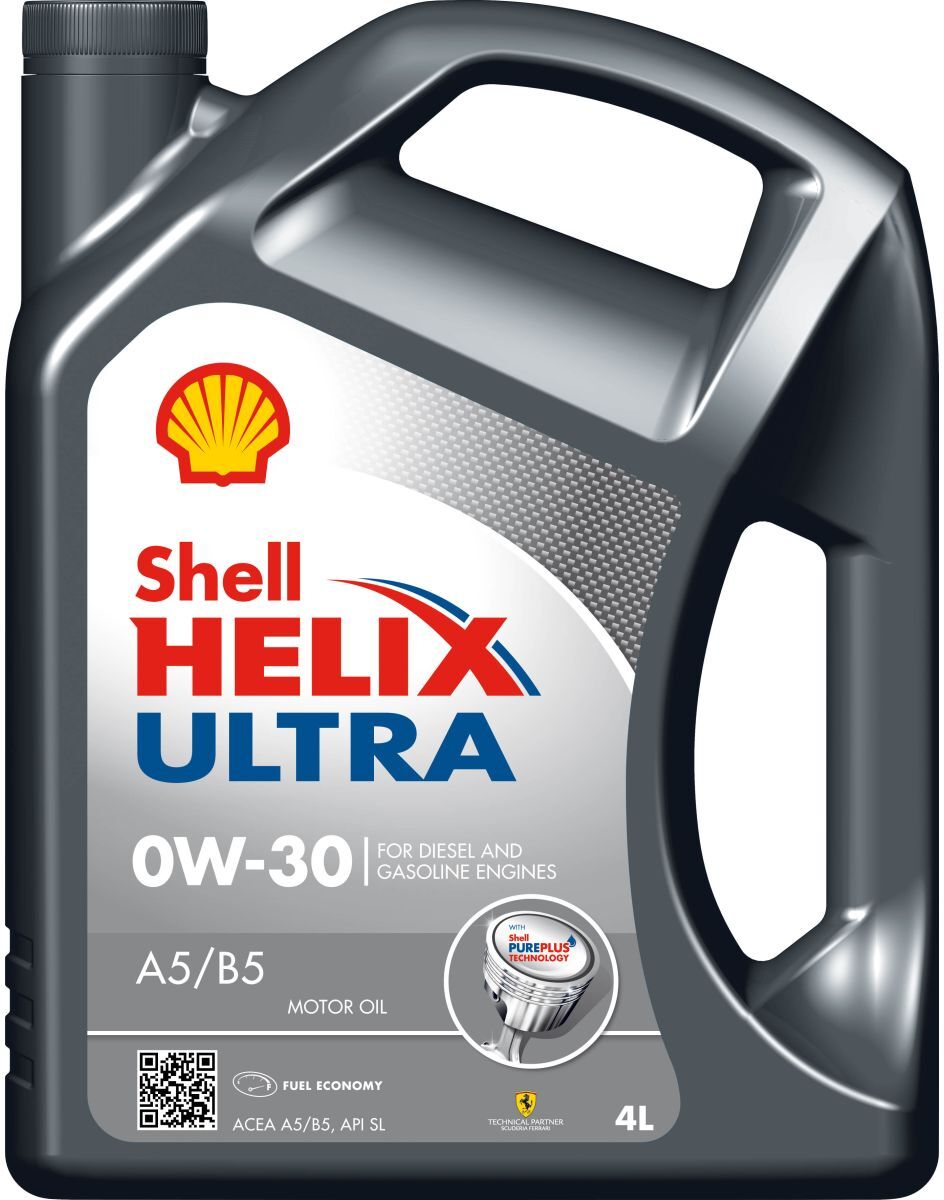 Motoröl SHELL 550046685 Helix Ultra A5/B5 0W30 4L