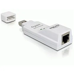 DELOCK Adapter USB 2.0 EthernetRJ45 10/100/1000