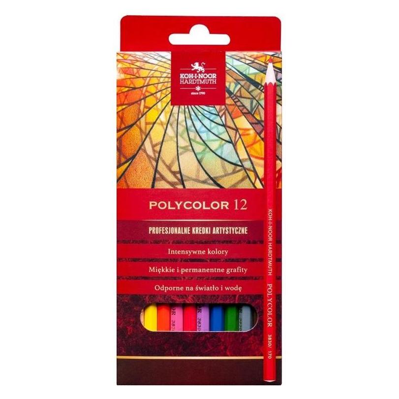 Koh-i-Noor Polycolor-Buntstifte 12 Farben (12x) (54619484)
