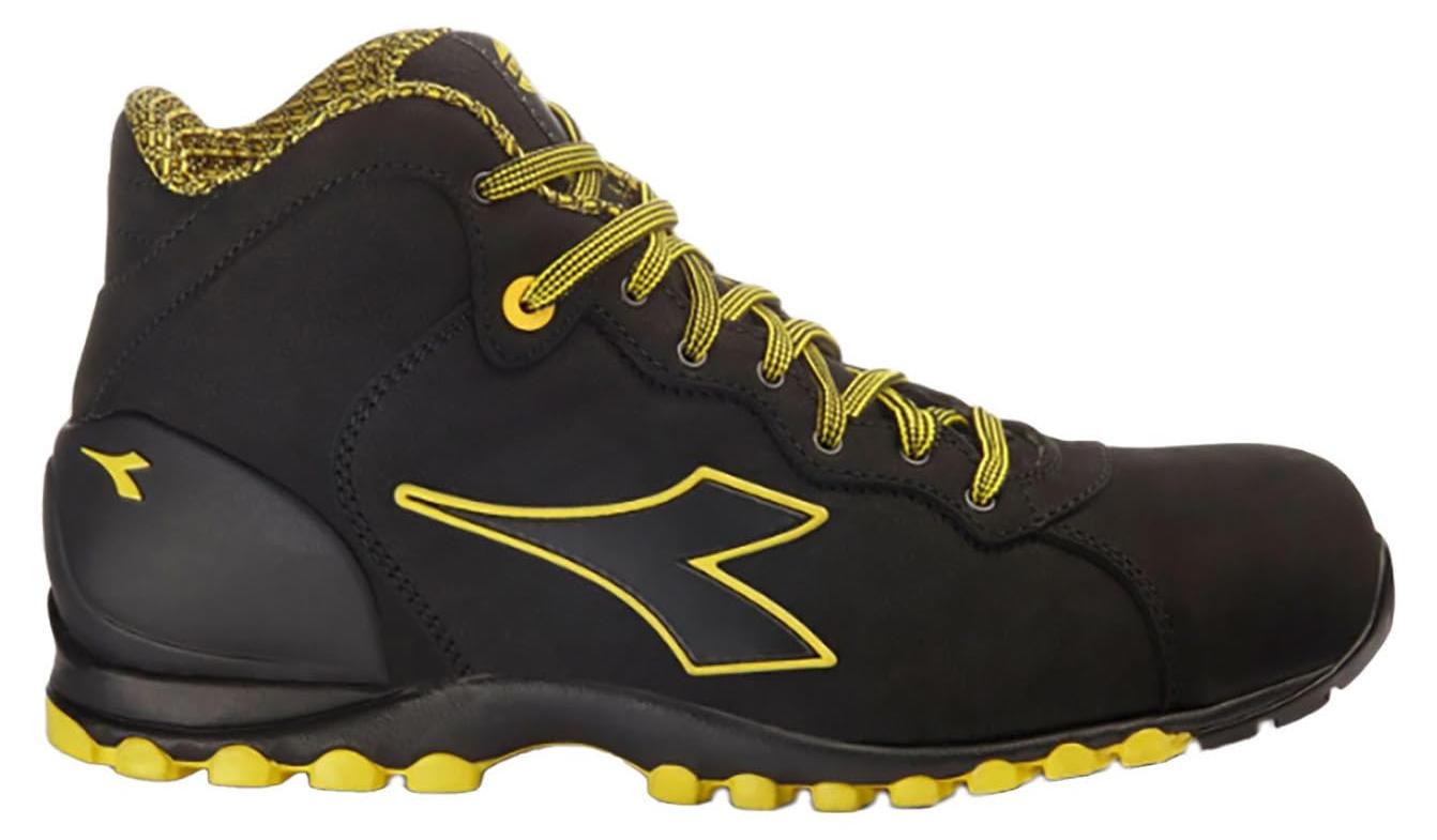UTILITY DIADORA Unisex Beat DA2 MID S3 HRO SRC, Nero, 46 EU