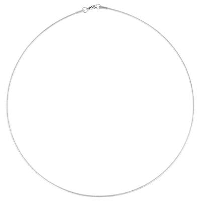 Collier ADELIA´S "Halskette – Collierkette aus Edelstahl" Gr. 45, silber, Halsketten, Damen, 45, Edelstahl, Collier, Schöne Geschenkidee zum Jubiläum