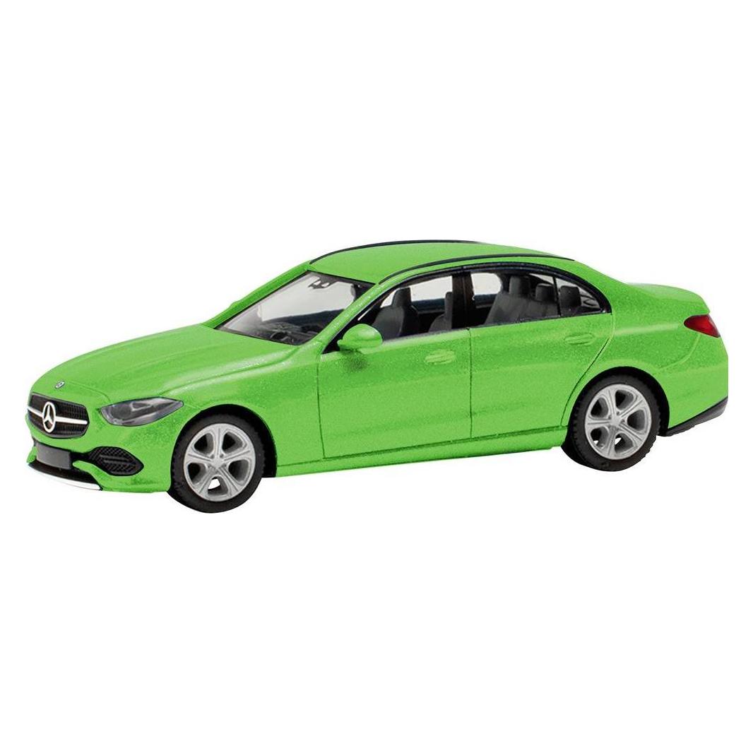 Herpa 430913-003 H0 PKW Modell Mercedes Benz C-Klasse Limousine, Green Hell (430913-003)