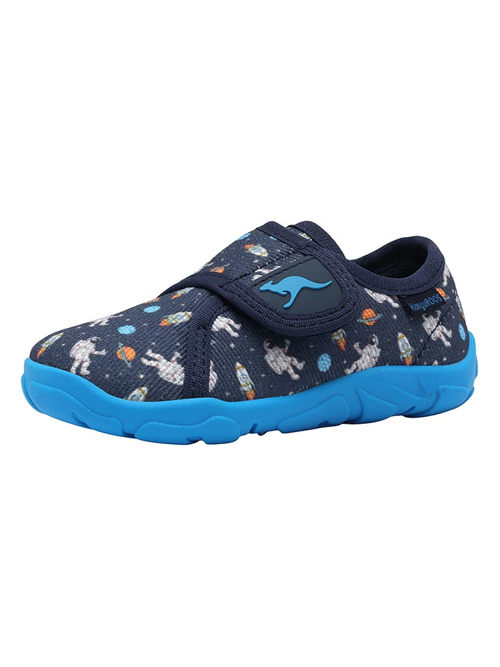 Kangaroos Hausschuhe "Cozy" in Blau - 24