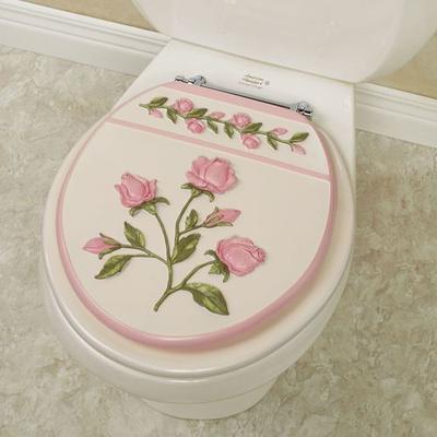 Touch of Class Bridal Rose Standard Toilet Seat Blush , Blush