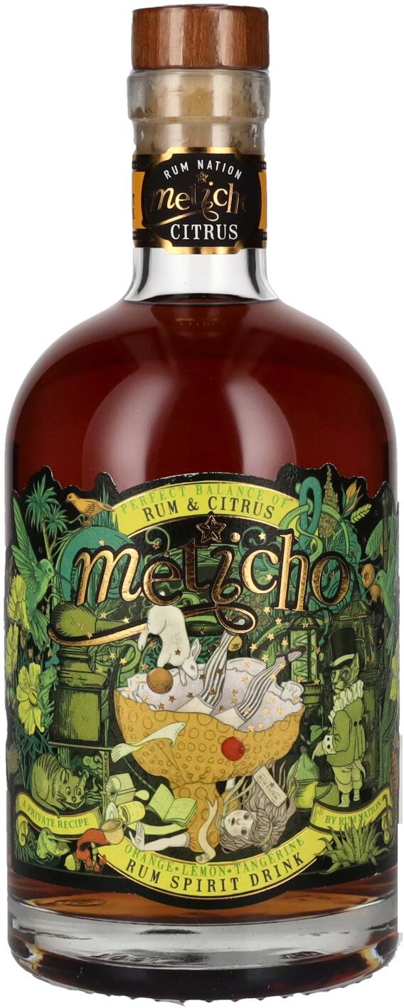 Rum Nation Meticho Rum & Citrus 40% Vol. 0,7l