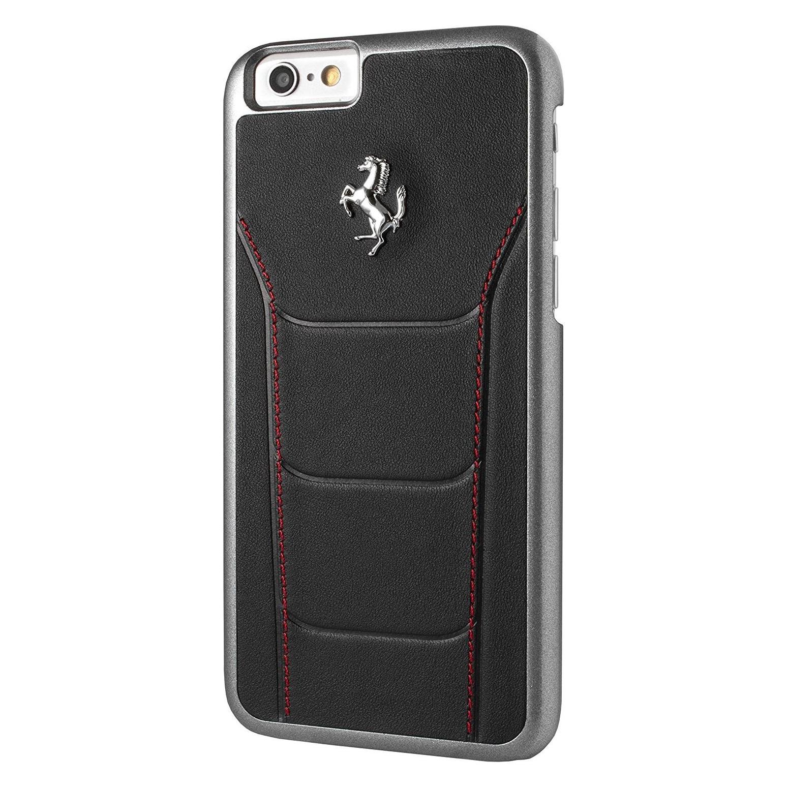 Ferrari hard case FESEHCP6BKR iPhone 6 / 6S 488 black / red seams (Apple iPhone 6, Apple iPhone 6s) (FESEHCP6BKR)