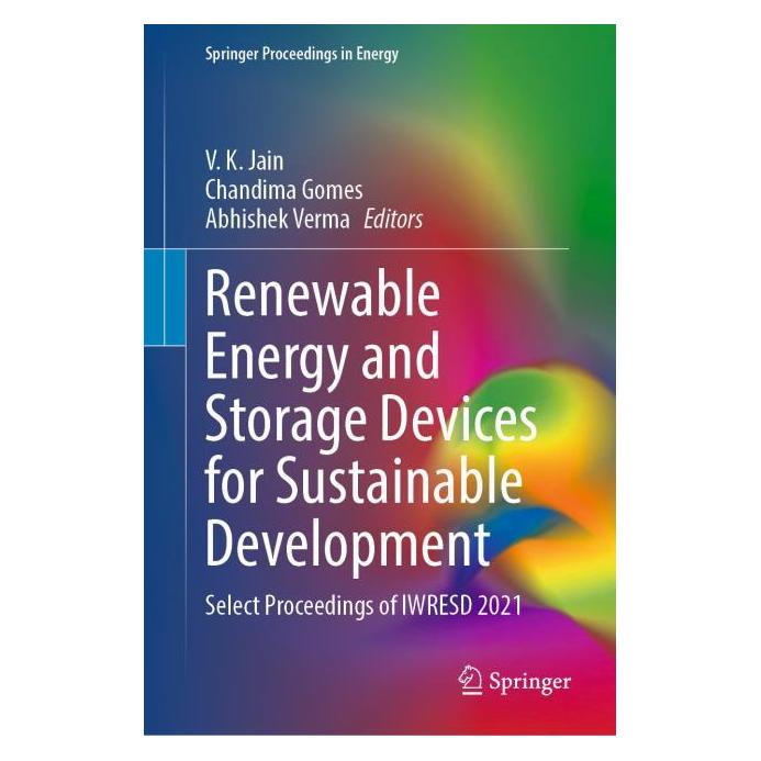 Springer Renewable Energy and Storage Devices for Sustainable Development (Englisch, Hardcover, Abhishek Verma, Chandima Gomes, V. K. Jain) (66231916)