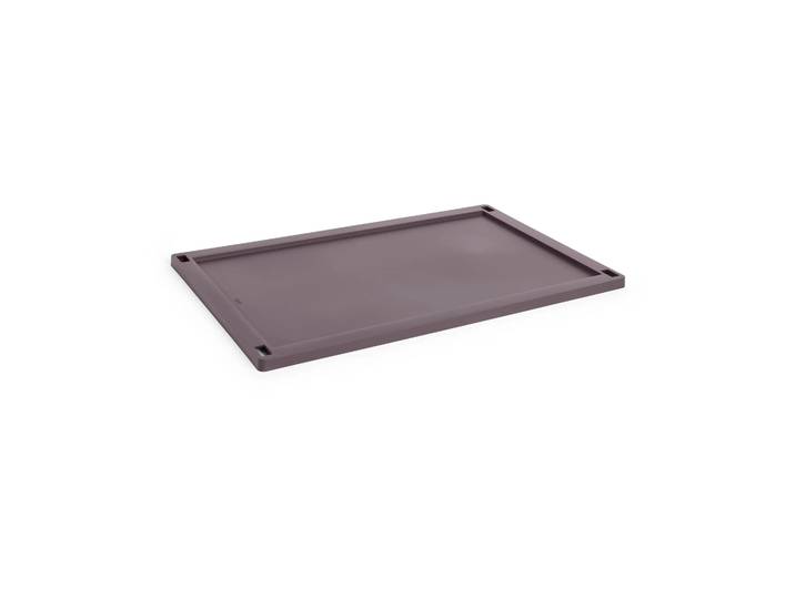HAY Colour Crate lock plastic large Bordeaux