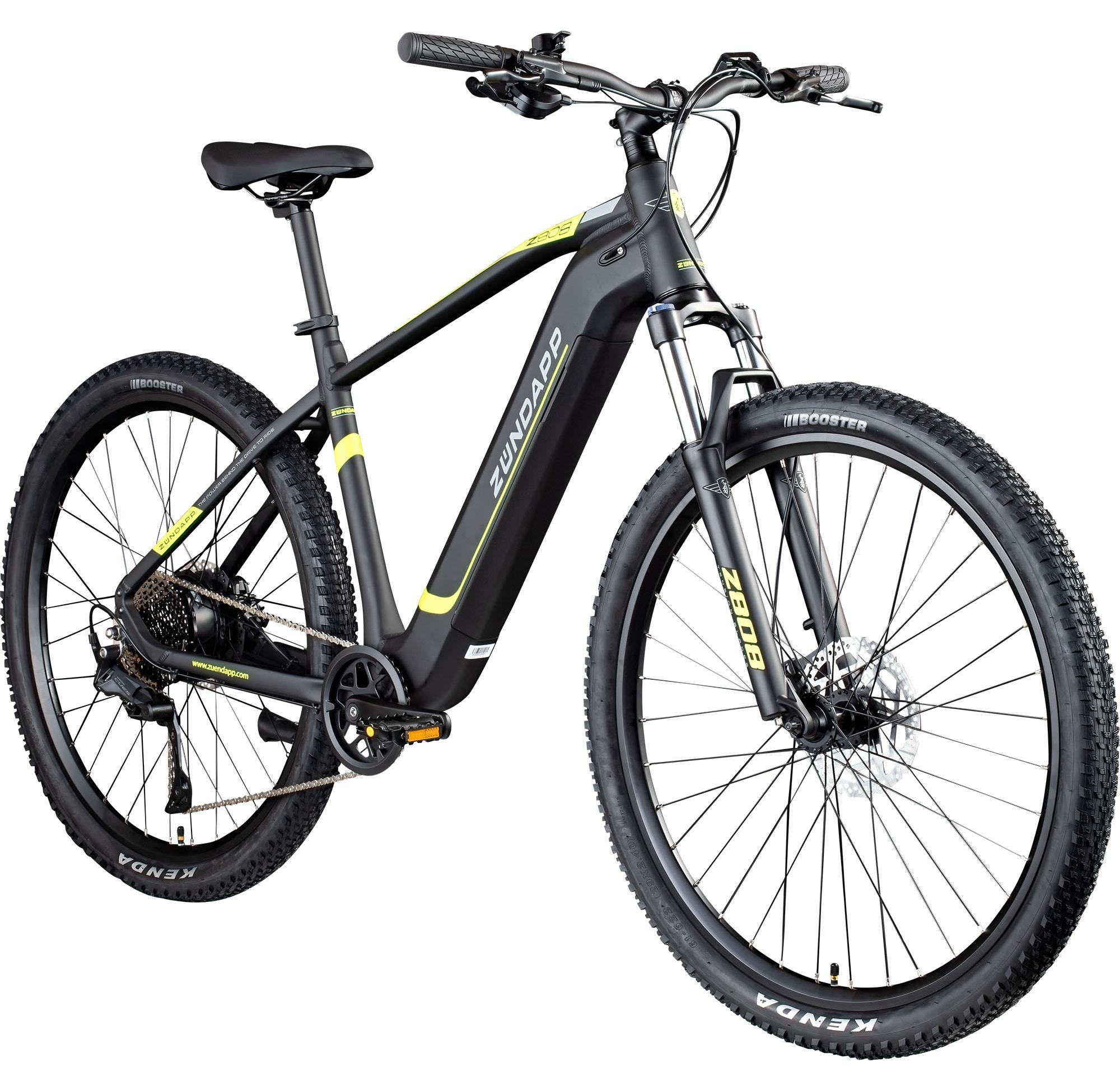 Zündapp Z808 E Bike Mountainbike 29 Zoll schwarz/gelb