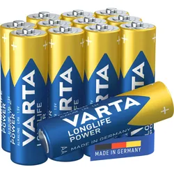VARTA Longlife Power AA Pack 12 (8+4)