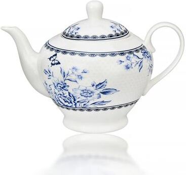STP Goods Vintage Indigo Porcelain Teapot 40 oz. - 40.6 fl oz (1200 ml)