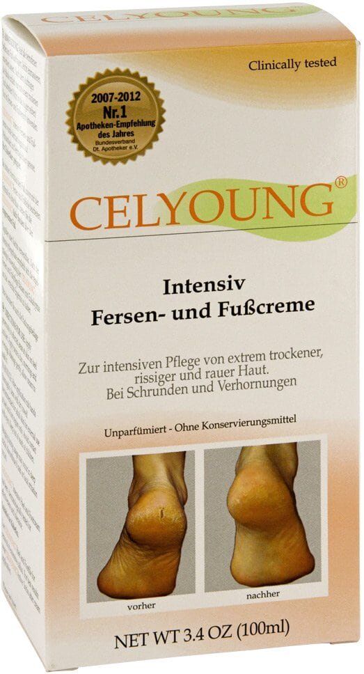 Celyoung Intensiv Fersen- und Fusscreme 100ml