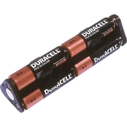 HALTER MPD10 - Batteriehalter für 6 Mignonzellen (AA)