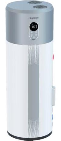 Hisense Brauchwasserwärmepumpe Hi-Water R290 mit Wärmetauscher 200 l
