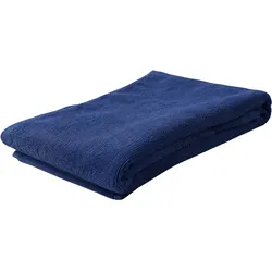 Sensepura Saunatuch XXL 100x210 cm Baumwolle marineblau