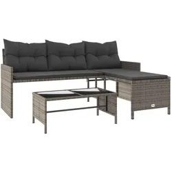 vidaXL, Gartenlounge, Lukenmoor (Glas)