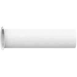 Hansgrohe gerades Rohr, m. Bord, 32 mm, L = 300 mm mattweiss, 53428700 53428700