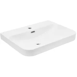 SAT Fusion Möbel-Waschbecken 60,5x46,3 cm SATFUS6046MW