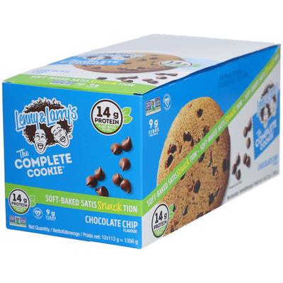 Lenny & Larry`s The Complete Cookie Chocolate Chip 12x113 g Kekse