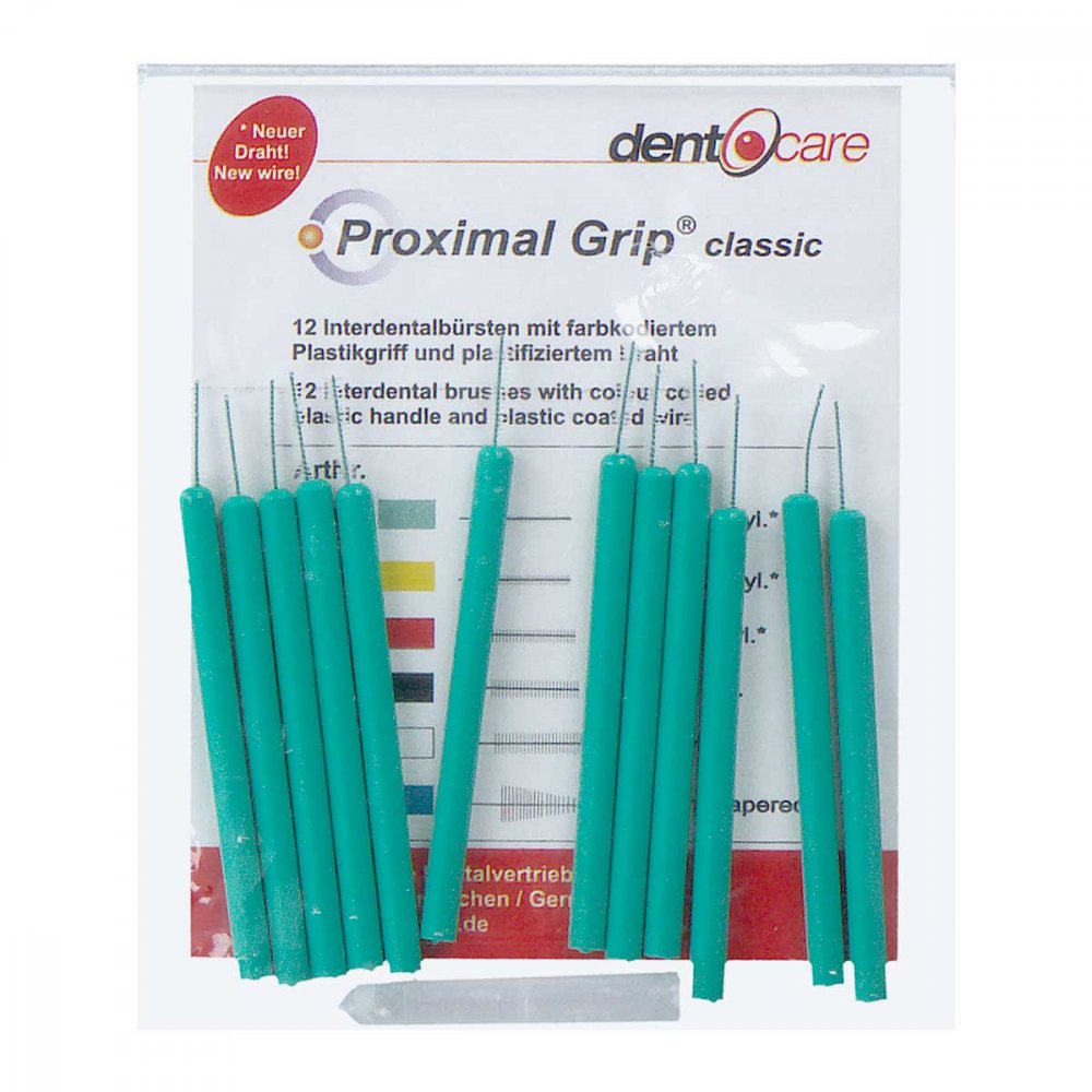 Dent-o-care Dentalvertriebs GmbH Proximal Grip ultrafein türkis Interdentalbürste 01420684