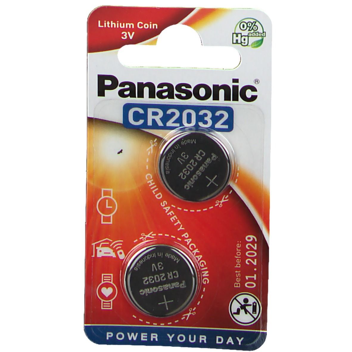 Batterien Lithium Zelle 3V Cr2032 2 St