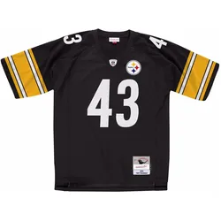 Mitchell & Ness, Herren, Sportshirt, NFL Legacy Jersey Pittsburgh Steelers 2005 Troy Polamalu (M), Schwarz, M