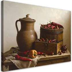 LEINWANDBILD Essen & Trinken 90x60cm