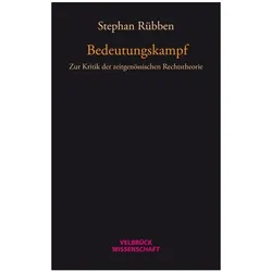 Bedeutungskampf, Fachbücher von Stephan Rübben