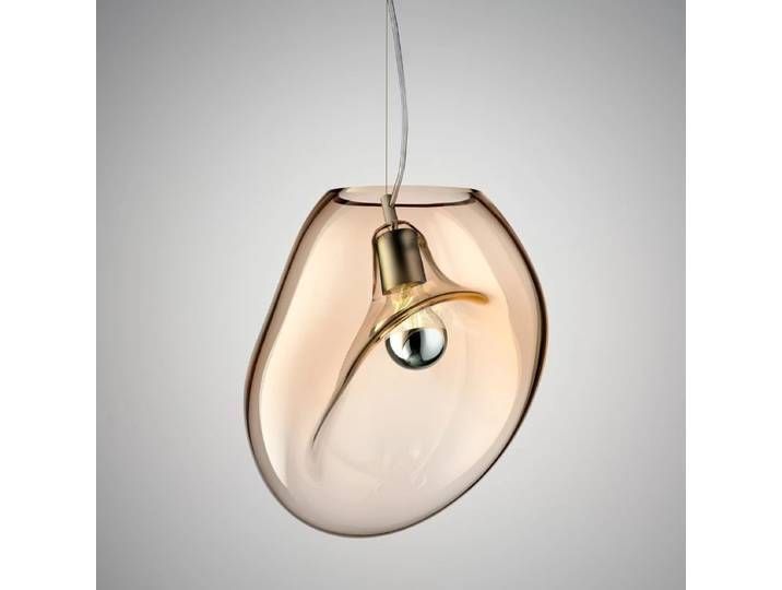 Lustre en verre minimaliste créatif de style nordique avec éclairage LED pour restaurant, bar, comptoir, salon, décoration intérieure