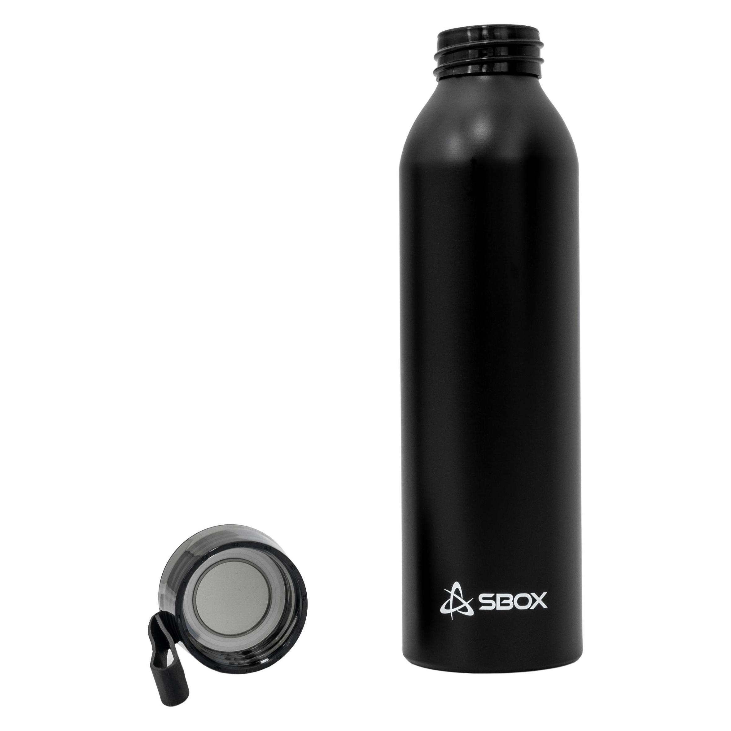 Sbox Promo water bottle 650ml, black (WB-650) (0.65 l) (WB-650)