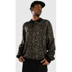 Carhartt WIP Snake Strickpullover snake camo jacquard /  leaf Gr. L