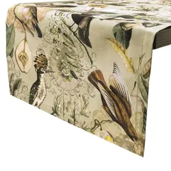Tischläufer Chilli Milli 40 x 140cm Blüten Vöge/Ornamante