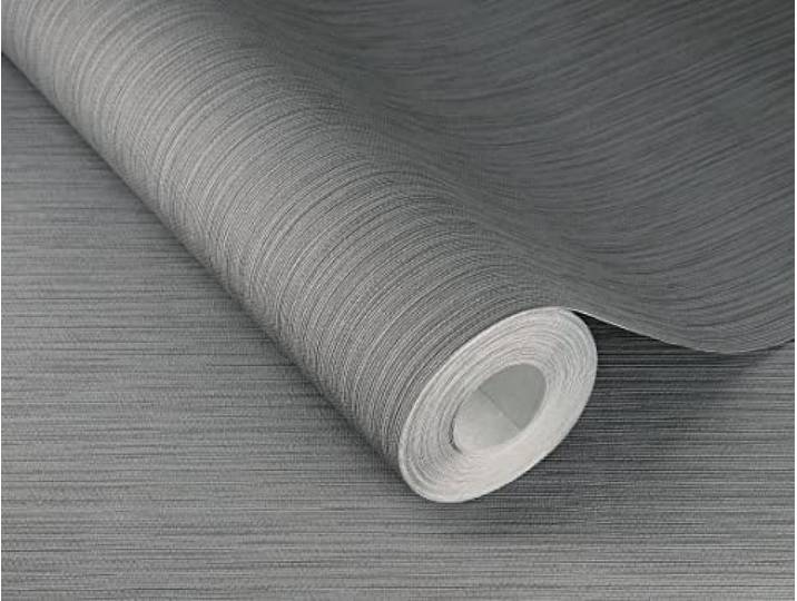 Rasch Tapete 537697 - Dunkelgraue Vliestapete mit feiner Linien-Struktur, Kollektion Curiosity - 10,05m x 0,53m