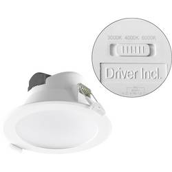 EVN L0900125 L0900125 LED-Einbauleuchte LED LED fest eingebaut 10 W Weiß