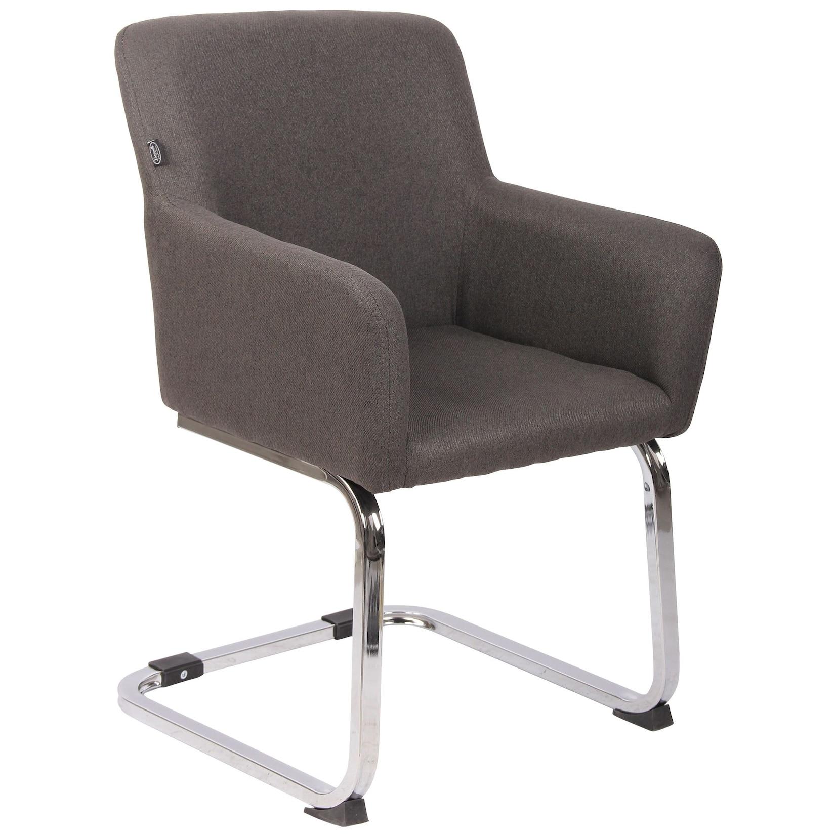 CLP Stuhl Puka Stoff Farbe: dunkelgrau, Material: Stoff
