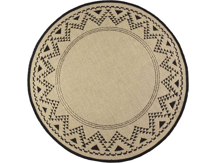 Outdoor-Teppich Jolie beige Polypropylen 150 x 150 cm