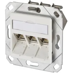 Metz Connect Anschlussdose, Cat.6A TN E-DATmod-3Upk-rws
